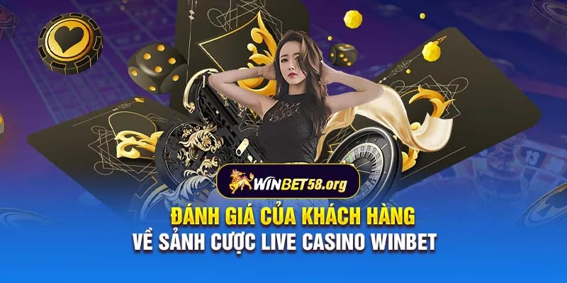 Đánh giá của khách hàng về sảnh cược Live Casino Winbet
